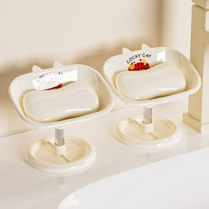Soap Dish For Home Countertop Soap Box Draining Storage Rack Bathroom Student Dormitory 2024 New Arrival Laundry Soap Box