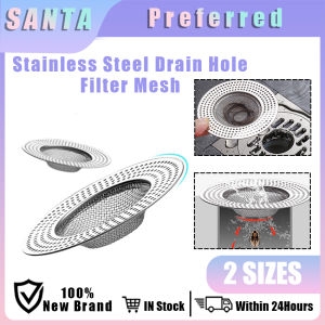 Useful Sink Drainer Strainer Cleaning up Universal Drain Filter Stainless Steel Kitchen Bathroom Bathtube Accessories