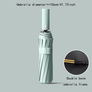 Automatic Folding Umbrella12K 24Ribs Windproof sunshade Umbrella Mens and Womens Luxury Business Umbrella Sunshade