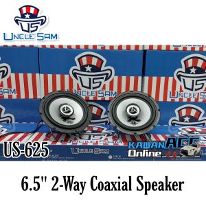 UNCLE SAM US-625 6.5" inch 180Watts ProtonPeroduaHondaToyotaMazdaMyviSagaAlzaAxia 2-Way Speaker Original