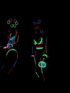 เด็กปลอดสารพิษเรืองแสง Sticks ปีใหม่ปาร์ตี้เรื่องสามเรืองแสง Dance Night Light Props