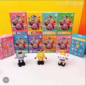 Mini Block Blind Box Monster Egg Cub Assembled ChildrenS Toy Trendy Toy Zodiac Block Art Toy