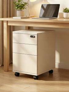 ZHUOHE | Storage Side Cabinet Drawer-style Mobile Lockable