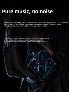 Nothing | Active Noise Cancelling Transparent True Wireless Earbuds