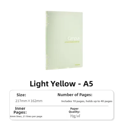 KOKUYO | Lightweight Comfortable Detachable Loose-leaf Book