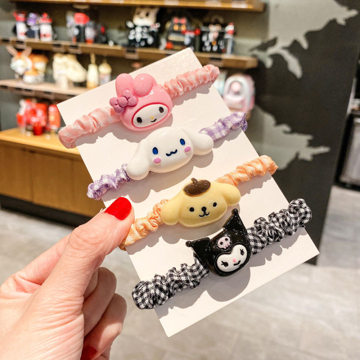 [Hàng có sẵn] Sanrio Băng Đô Dễ Thương Băng Đô kẹp tóc búp bê vải nhung ...