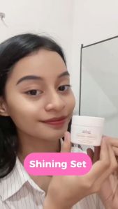 Shining Set. Duo Combo Mencerahkan dan menyamarkan flek hitam. ORIGINAL BPOM AMAN BUMIL BUSUI