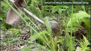 3.8CM*1.3M Tali Gendong Mesin Potong Rumput Lawn Mower Nylon Belt Hitam