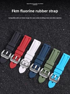 WANSHILI | Fluororubber Strap for Panerai Watches 20/22/24mm