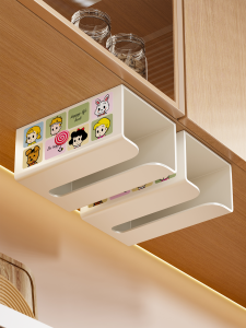 Wall-mounted Drill-free Creative Tissue Storage Box