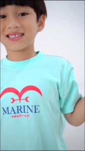 KIZARU Kaos Anak Chibi Anime One Piece MARINE