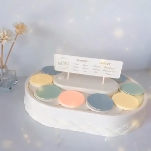 Automatic Single Layer Rotating Cake Machine Birthday Celebration Festive Atmosphere