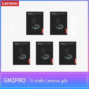 Tai Nghe Không Dây Lenovo GM2 Pro TWS 5 Chiếc Bluetooth 5.3 Kiểu Đeo Trong Tai Có Micro Chống Nước Điều Khiển Thể Thao Thời Lượng Pin Lên Đến 30 Giờ