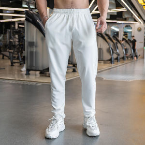 White Spring and Summer Casual Sporty Pants
