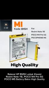 Original BATERAI BATRE BATRAI HP XIAOMI REDMI NOTE 11E / POCO M4 5G POCOPHONE M5 BN5H BN 5H