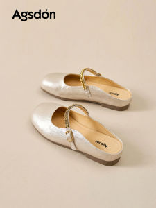 Agsdon | Ballet Flats Slip-On Shoes Summer Outwear