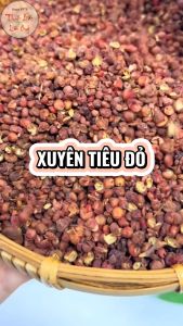 Xuyên tiêu đỏ 1kg hoa tiêu Tứ Xuyên cay tê gia vị lẩu làm gà ủ muối thơm ngon chuẩn vị