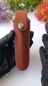 Sarung Kulit Pipa Model Cetet Panjang 8-16cm Diameter Besar Max 26mm