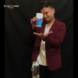 Alat sulap slush powder - Air dituangkan kegelas hilang - air hilang