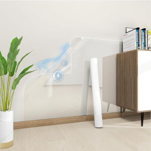 45cm Kitchen Wall Protective Film Transparent Electrostatic Adsorption Does Not Damage the Wall Waterproof PVC Wallpaper