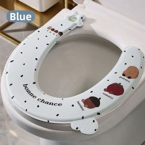 rosekey | Multi-Season Suitable Easy-to-Install Waterproof Adhesive Non-Fading Toilet Seat Cushion