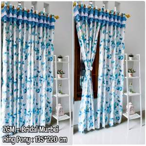 Gorden Hordeng Korden Minimalis Poni Rumbay 135x220 Cm