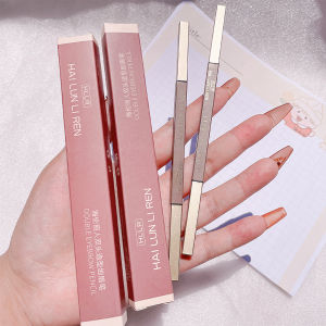 METME ดินสอเขียนคิ้วแบบหมุน 2 in 1 กันน้ำดินสอเขียนคิ้ว มีหัวแปรงปัดคิ้ว Double eyebrow pencil