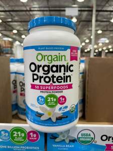 [ĐỦ BILL STORE + AIR] Bột Protein hữu cơ Orgain Organic Protein & Superfoods hương Vani 1.22kg