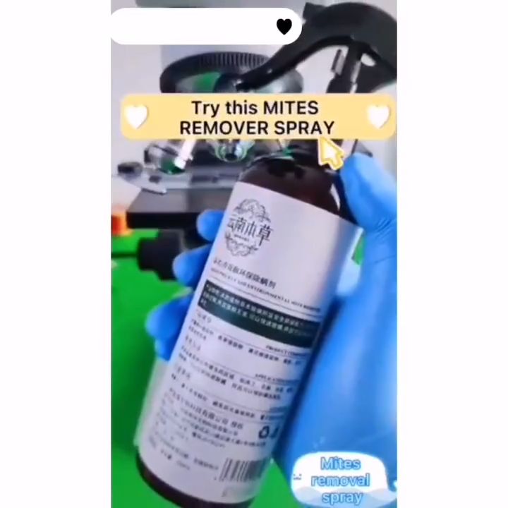 Clara Buy 1 Take 1 300ML Mite Spray Bed Bug Killer Insect Spray Dust