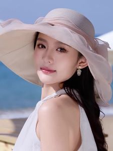 JIFANPAUL | Floral Sun Protection Foldable Beach Hat