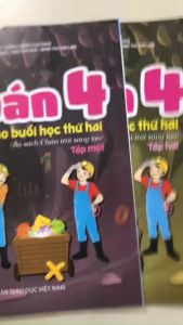 Sách - Combo Toán 4 Tập 1+ 2 – Dành cho buổi học thứ hai (Bộ sách Chân trời sáng tạo)