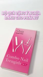Combo Nail Làm Móng Teengirls CB-T1 Quyên Beauty Với 5 Dụng Cụ Chăm Sóc Cá Nhân Tiện Lợi