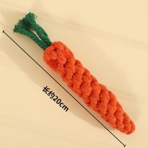 ของเล่นสุนัข Amour Plush Rope Knot Dental Cleaning Toys ของเล่นสุนัขที่ทนต่อการเคี้ยว ของเล่นสุนัขที่ทำเสียงสำหรับ Teddy Corgi