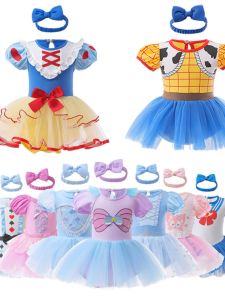 Halloween Costume Baby Cosplay Outfit Toy Story Princess Snow White Funny Toddler Kids Theme Dress up Clothes Cotton Material