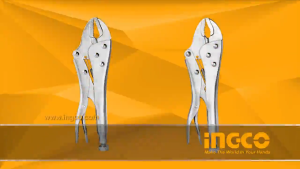 INGCO คีมล็อคปากตรง 10" HSJP0110 คีมล๊อค