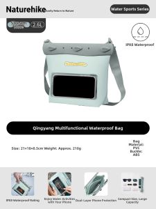 NatureHike | Waterproof Touchscreen Compatible Pouch for Aquatic Activities