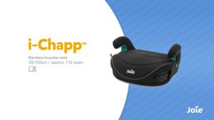 Joie i-Chapp Backless Car Seat Belt Booster (ECE R129 i-Size Compliant)