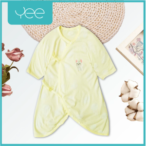 Yeeshop ชุดหมีแขนยาวสำหรับเด็กอ่อนเด็กผู้ชาย/เด็กผู้หญิง 100% Cotton สไตล์ญี่ปุ่น New 2025 หลากสี หลายลาย ไซส์ 59#/0-6เดือน 66#/6-12เดือน(1103)