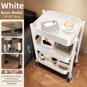 youqin | Multi-functional Rolling Storage Shelf