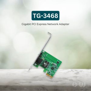 TP-Link TG-3468 Gigabit PCI Express Network Adapter 32-bit PCIe interface Wake-on-LAN TP LINK