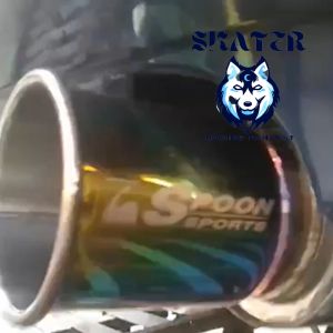 knalpot spoon sport pelangi plus Resonator AGYA-AYLA-BRIO-JAZZ-VIOS-GRAND MAX -AVANSA