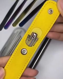 6PCS Stainless Steel Portable Ear Pick Set Earwax Removal Kit Cleaner Ear Cleaning Tool Ear Care Case