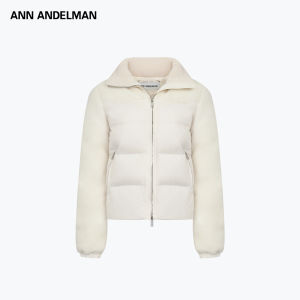 ANN ANDELMAN | Thermal Insulation Straight Cut Fur-Trim Down Jacket