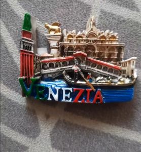 Nam châm hít tủ lạnh lưu niệm Thành phố của những kênh đào Venezia 3D siêu đẹp