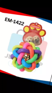 Dog toy Rubber Thom bone training and chewing of puppy teething toy