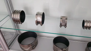 Stainless Steel No Hub Coupling Rubber Clamp for Cast Iron Pipe