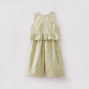 Marc&Janie | Linen Lace Vest Set Summer Clothing