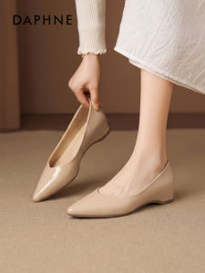 Daphne | Beige Pointed Toe Summer High Heels Mary Janes