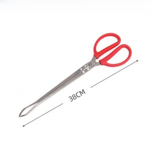 ตะแกรงกันน้ำมันสแตนเลสหนาและหนามากสำหรับอาหารทอด ตะแกรงกันน้ำมันสำหรับขนมปังทอด ตะแกรงกันน้ำมันแบบรูรูปทรงกลม