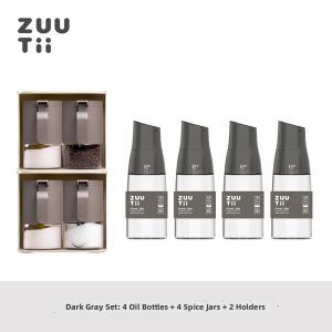Zuutii | Automatic Opening Closing Gravity Induction Leak Proof Glass Seasoning Bottle